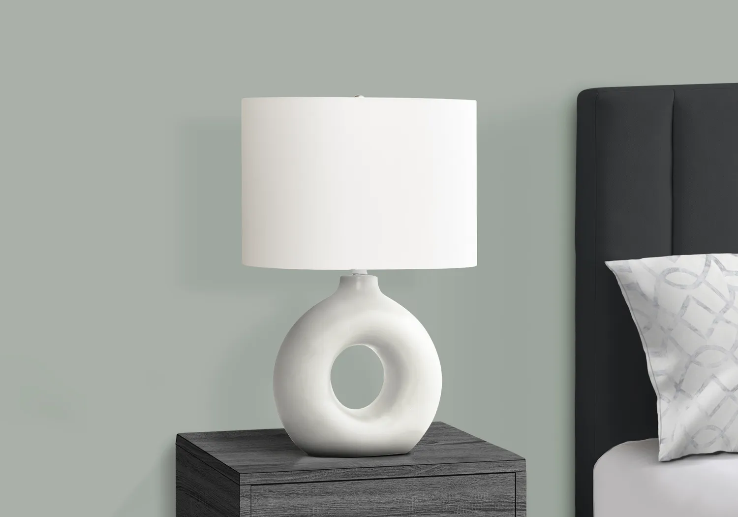 Neveux Shade White Lamp - Thumbnail - Image 2