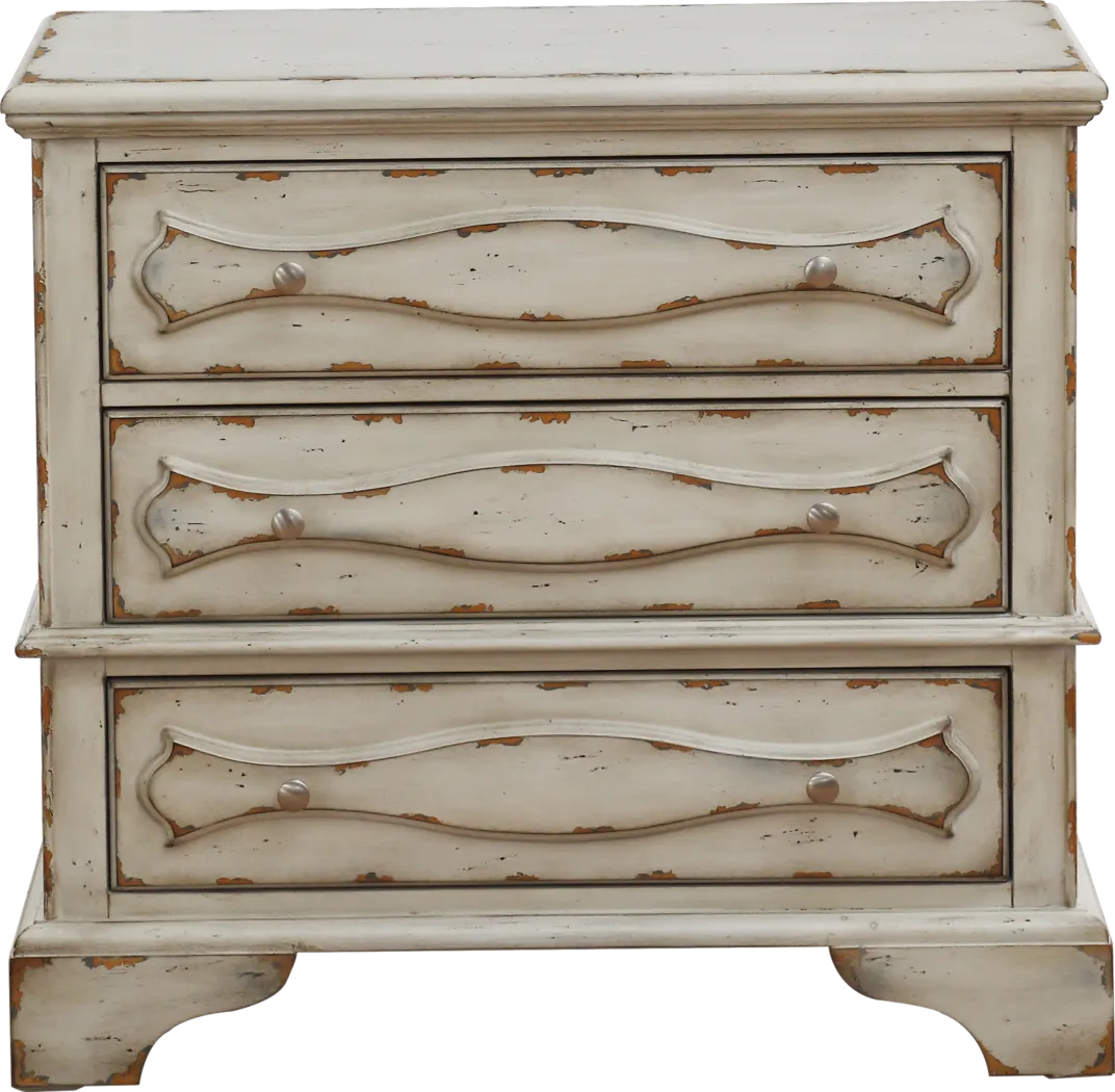 Neville Way Off-White Accent Cabinet - Thumbnail - Image 1
