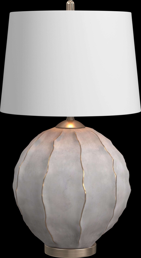 Neving Bay Gray Lamp - Thumbnail - Image 1