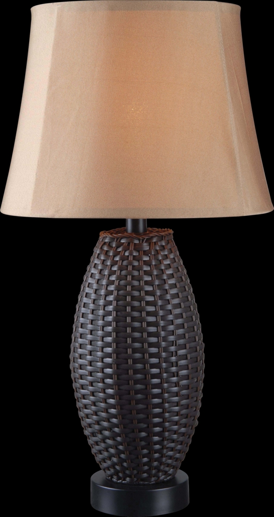 New Bern Black Outdoor Table Lamp - Thumbnail - Image 1