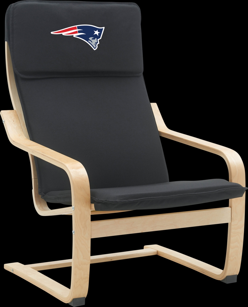 New England Patriots Black Accent Chair - Thumbnail - Image 1