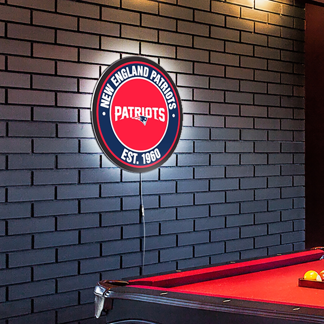 New England Patriots LED Wall Decor - Thumbnail - Image 6