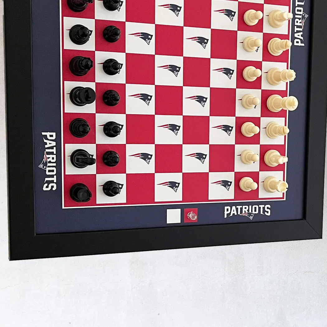 New England Patriots Wall Chess Set - Thumbnail - Image 4