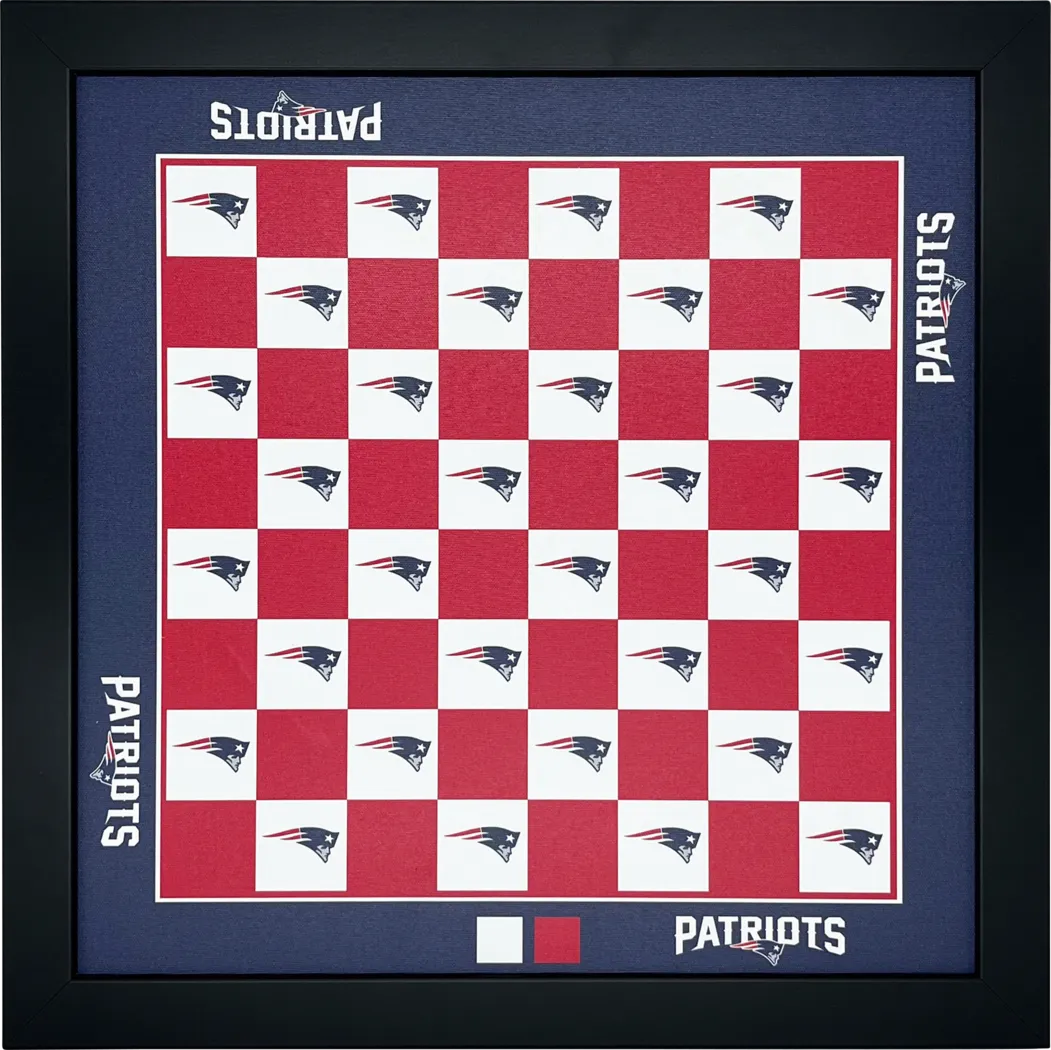 New England Patriots Wall Chess Set - Thumbnail - Image 1