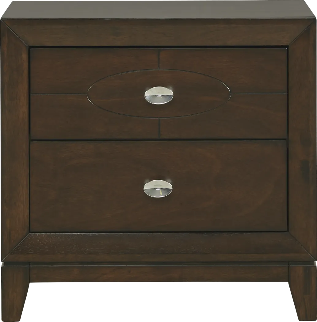 New Haven Merlot Nightstand - Thumbnail - Image 1