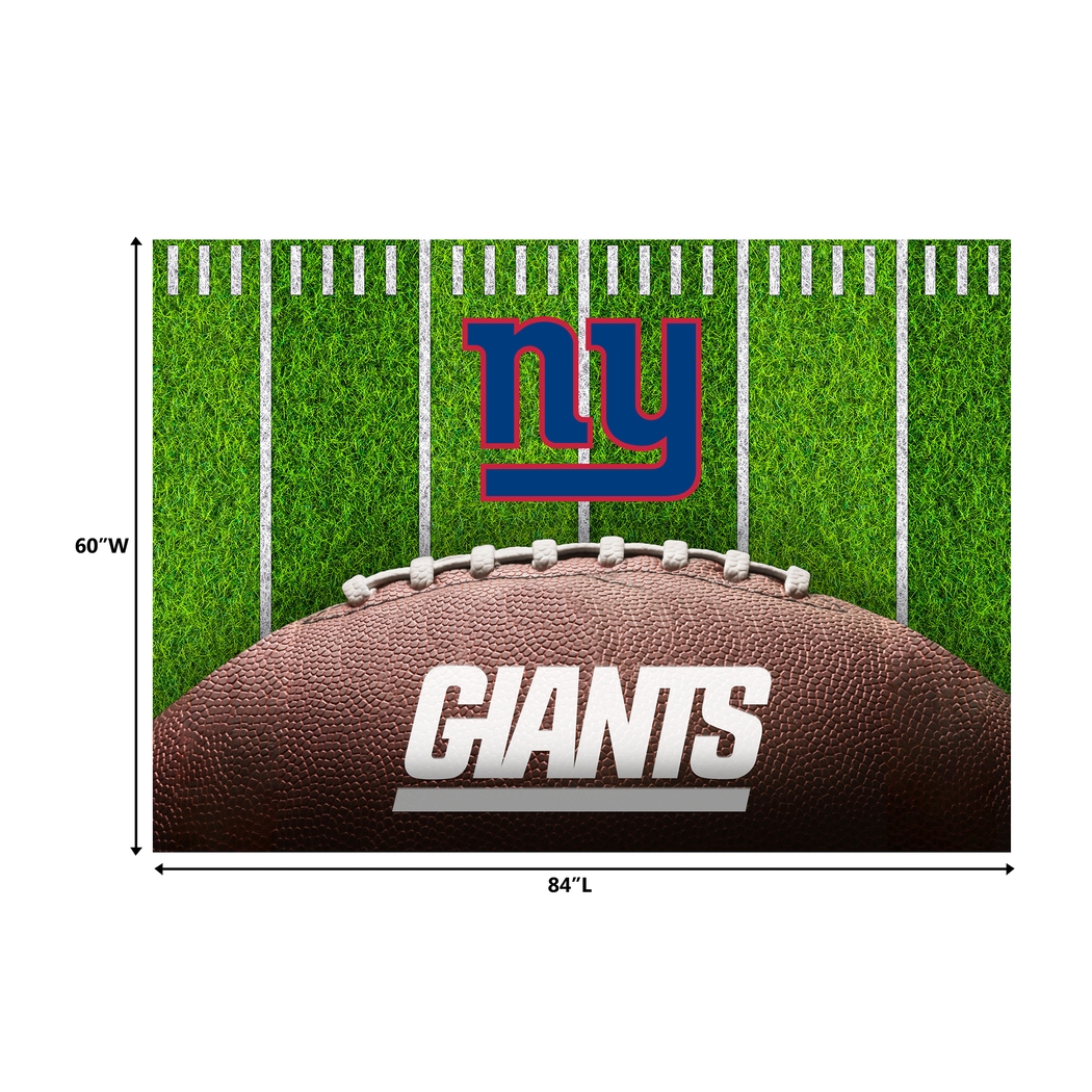 New York Giants 5' x 7' Machine Washable Rug - Thumbnail - Image 3