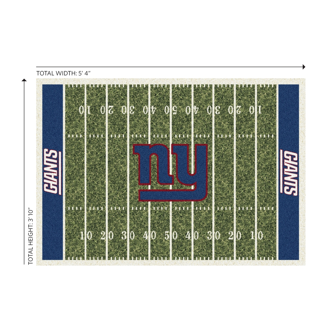 New York Giants Green 4' x 6' Rug - Thumbnail - Image 4