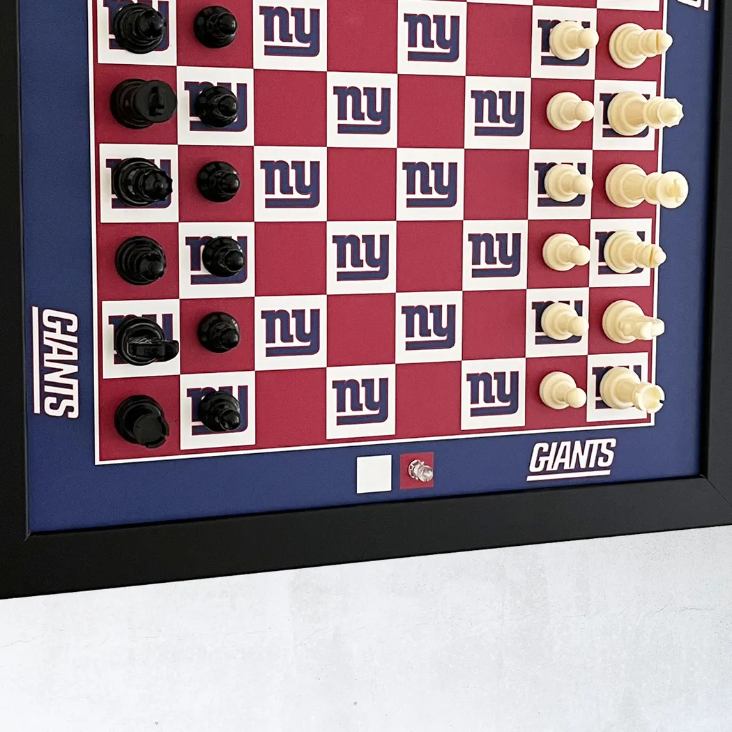 New York Giants Wall Chess Set - Thumbnail - Image 4