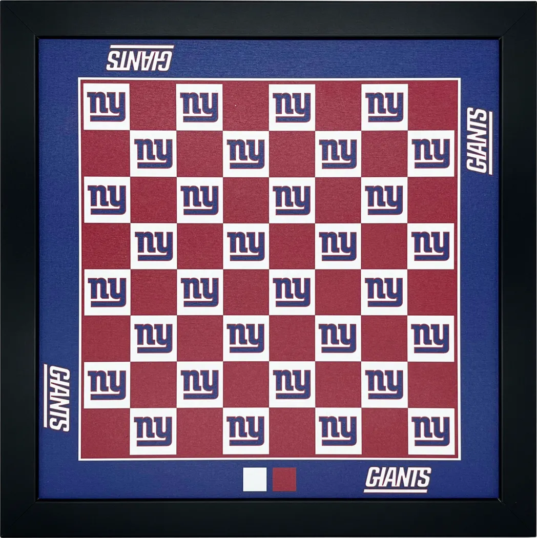 New York Giants Wall Chess Set - Thumbnail - Image 1