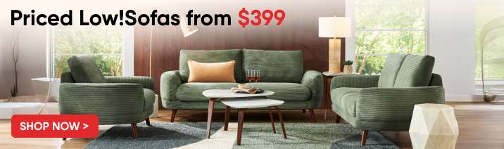 Priced Low! Sofas from $399. Shop Now.

