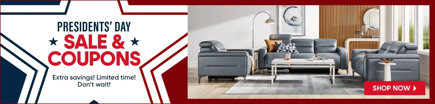 PRESIDENTS' DAY SALE & COUPONS. Shop Now.
