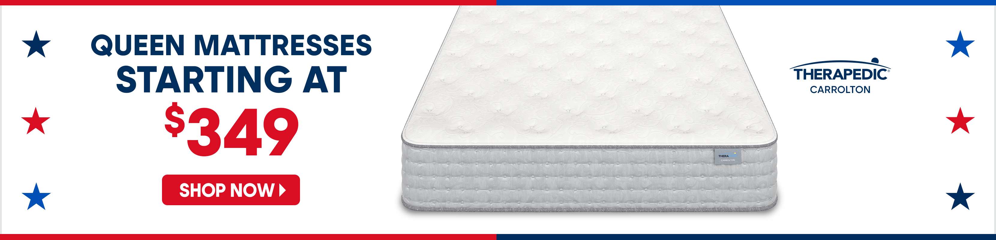 Queen mattresses starting at $349. Shop now.
