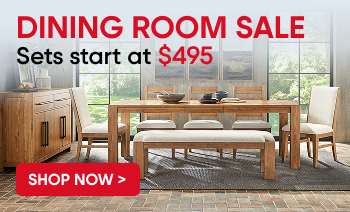 DINING ROOM SALE. Sets start at $495. Shop Now.
