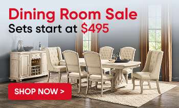 Dining Room Sale. Sets start at $495. Shop Now.
