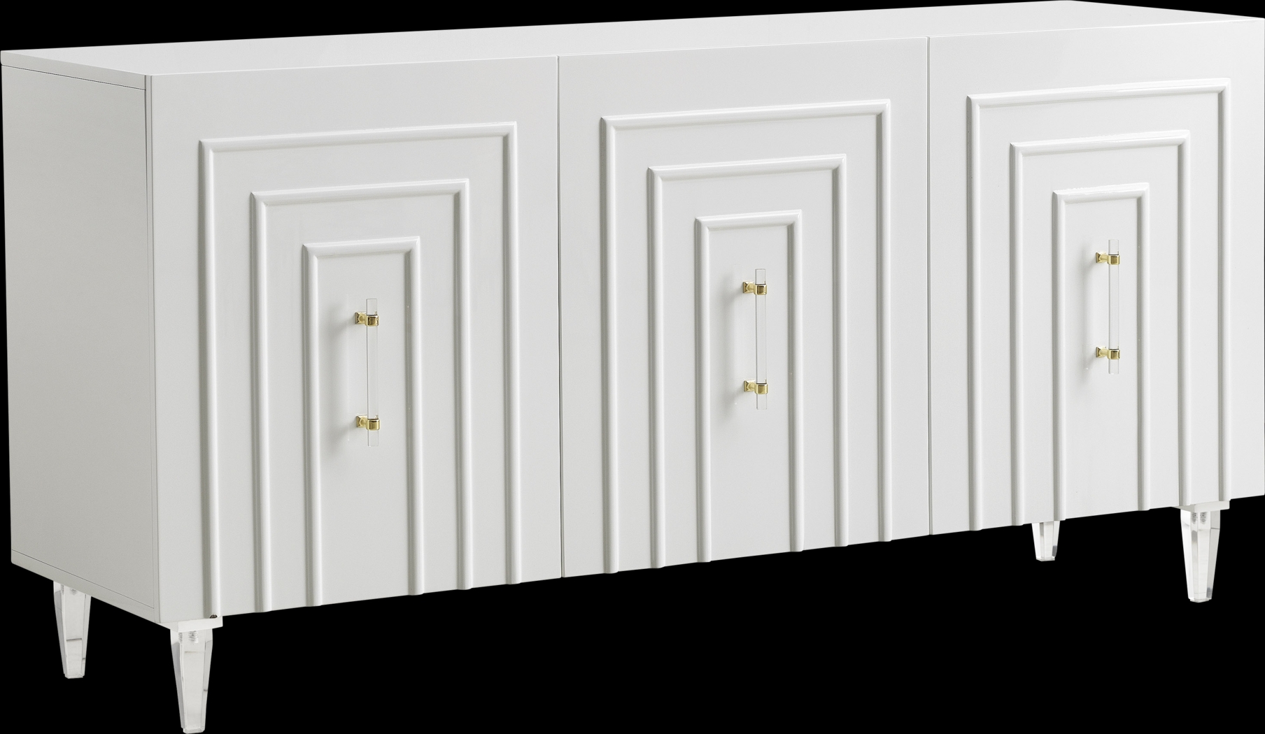 Newbolt White Buffet - Thumbnail - Image 1