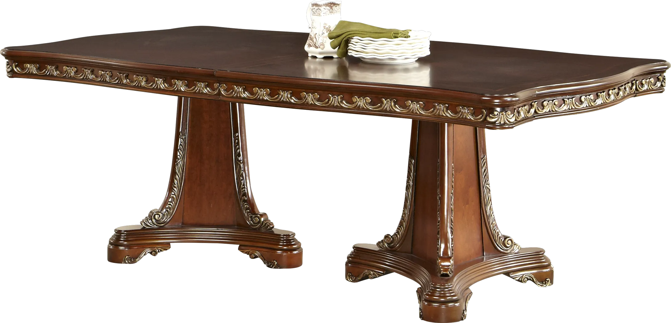Newcastle Cherry Rectangle Dining Table - Thumbnail - Image 1