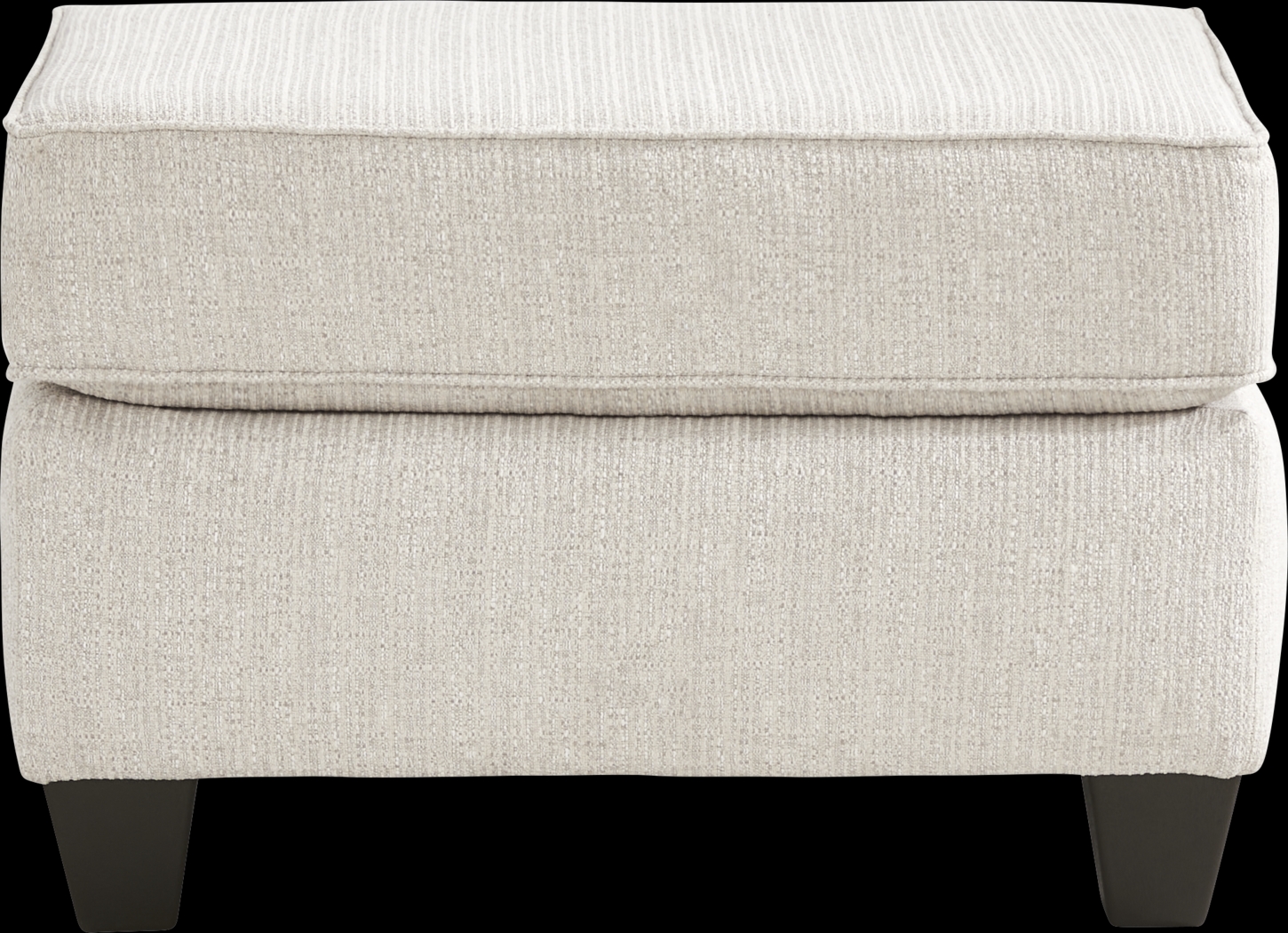 Newcastle Ivory Ottoman - Thumbnail - Image 2