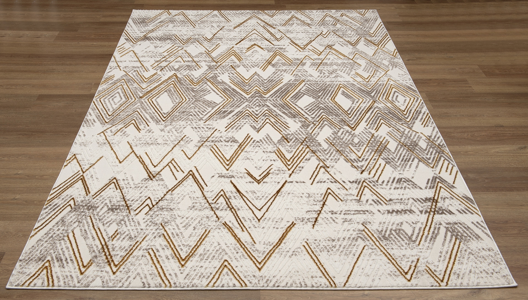 Newcombe Beige 5'3 x 7'6 Rug - Thumbnail - Image 2