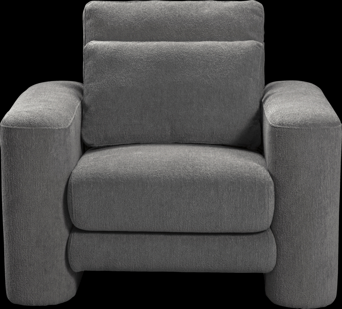 Newton Charcoal 3 Pc Living Room - Thumbnail - Image 7