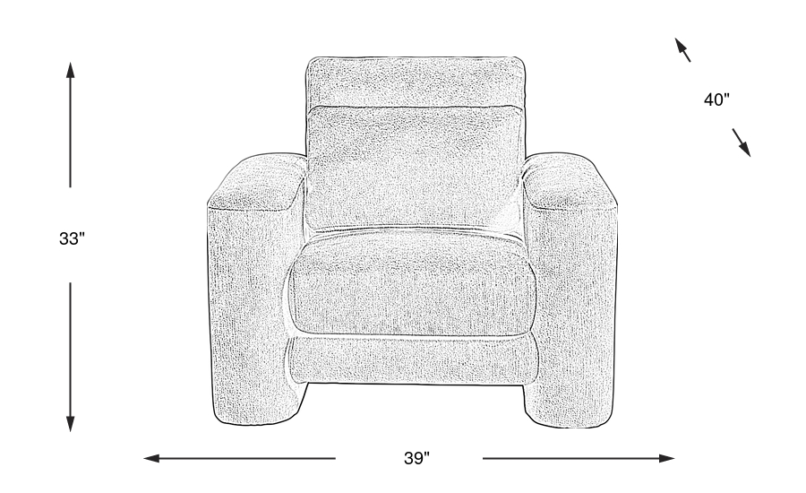 Dimension Image. Please refer to the Dimension Tab on this page for dimension details.
