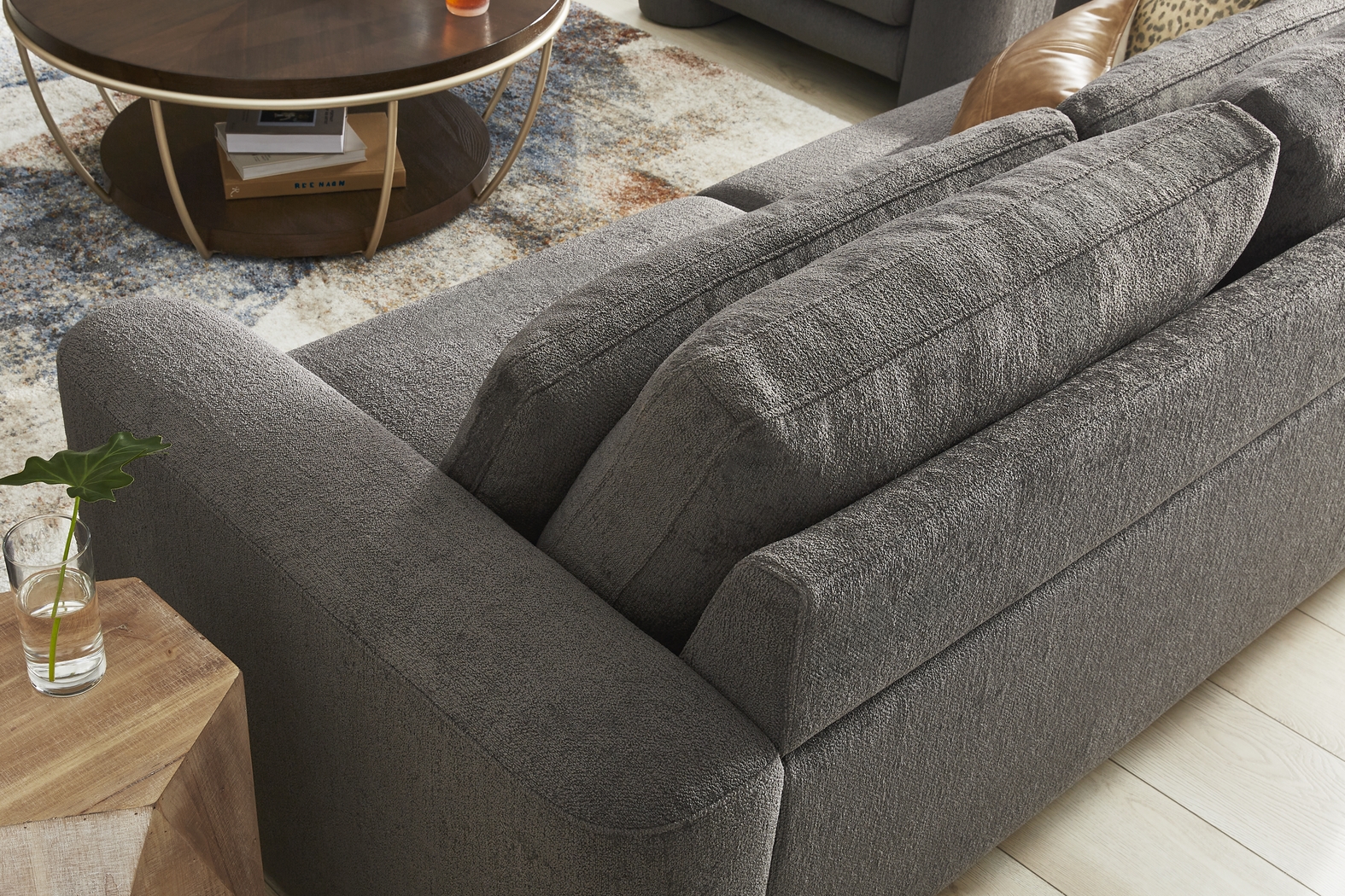 Newton Charcoal 2 Pc Living Room - Thumbnail - Image 4