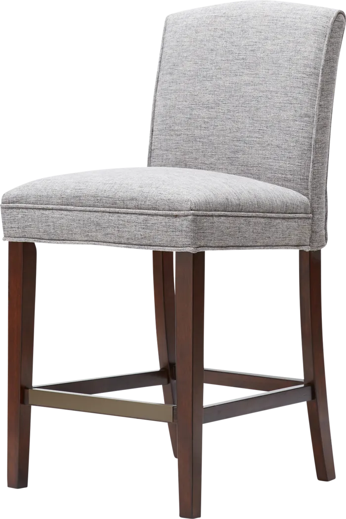 Neyland Gray Counter Height Stool - Thumbnail - Image 1