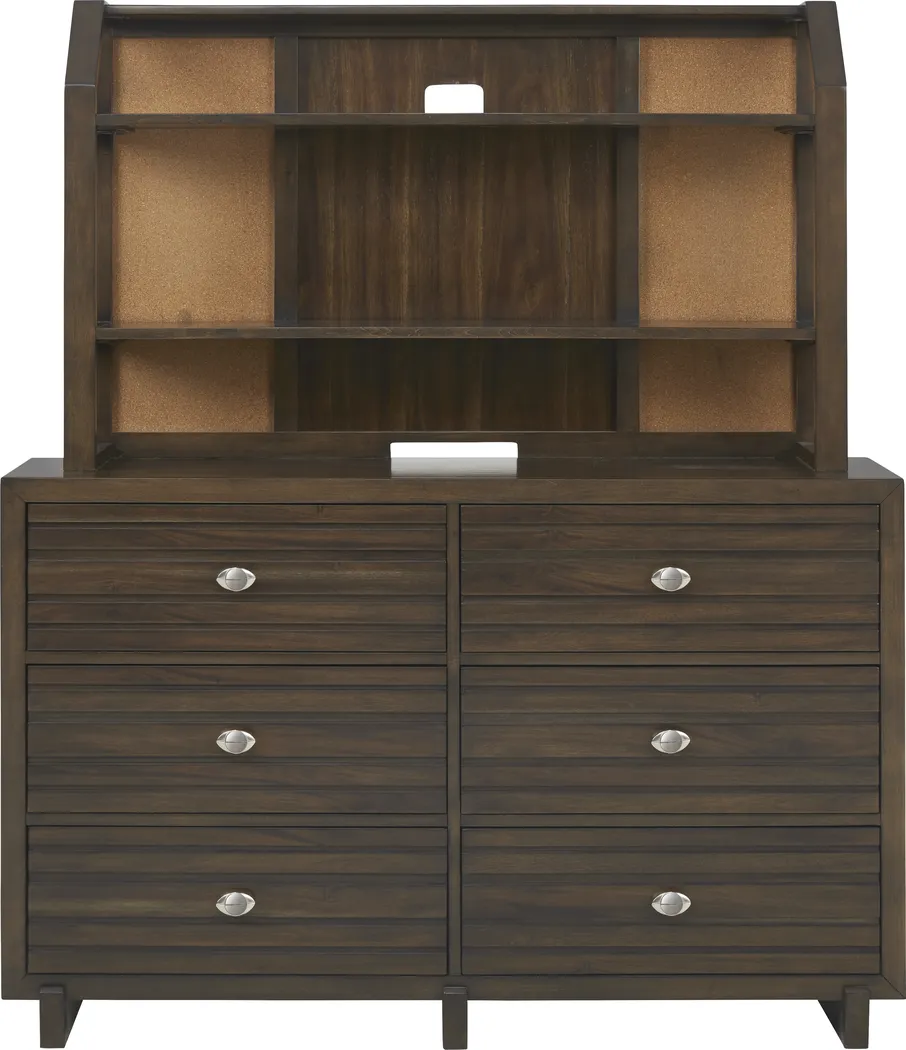 NFL 1st & Goal Dallas Cowboys Brown 5 Pc Twin Panel Bedroom - Thumbnail - Image 3