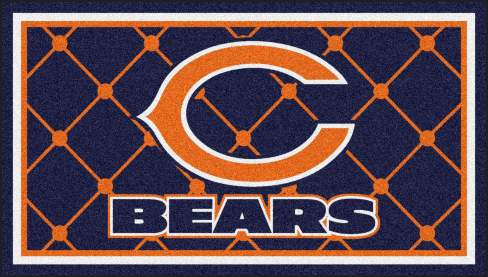 NFL Big Game Chicago Bears 3' x 5' Rug - Thumbnail - Image 1