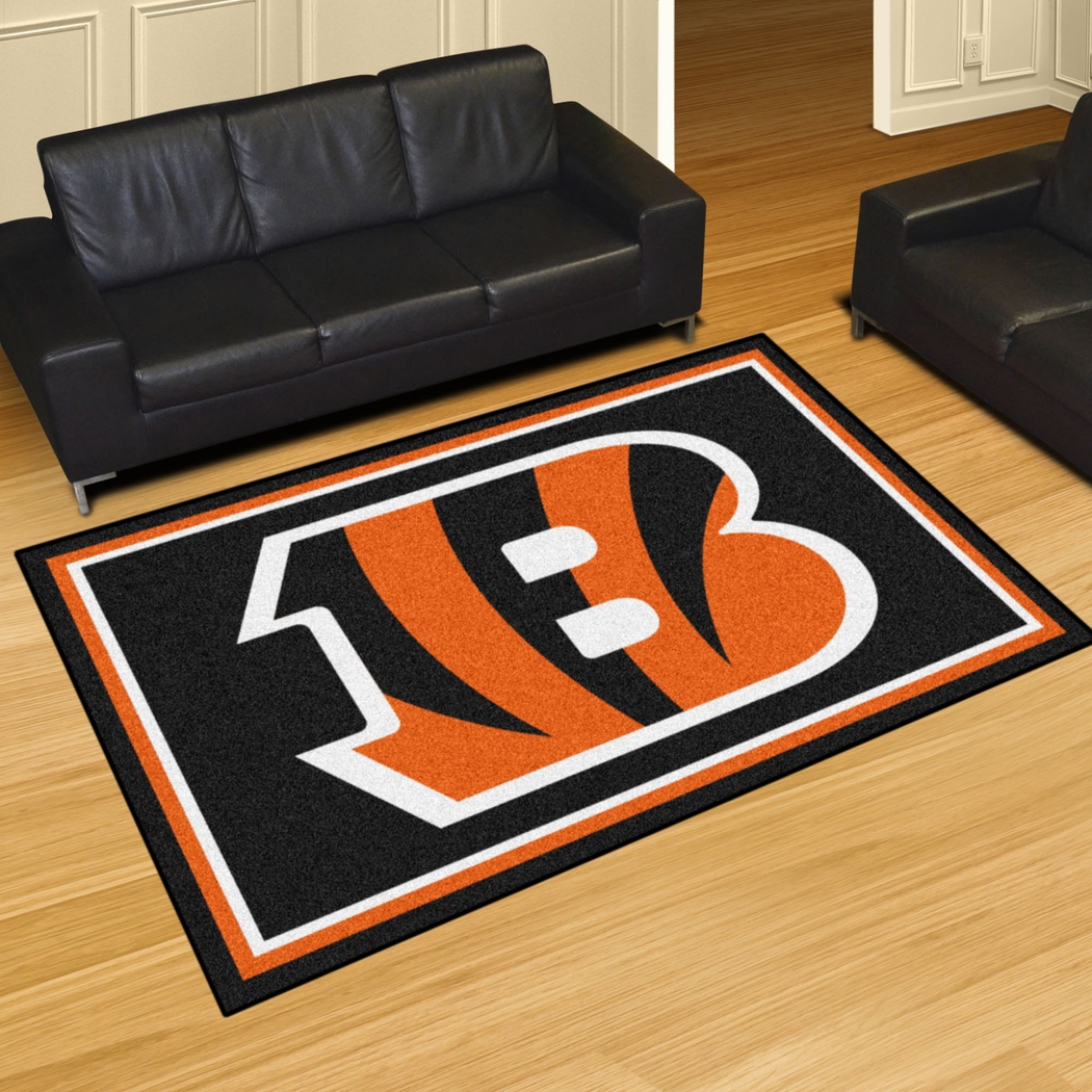 NFL Big Game Cincinnati Bengals 5' x 8' Rug - Thumbnail - Image 2