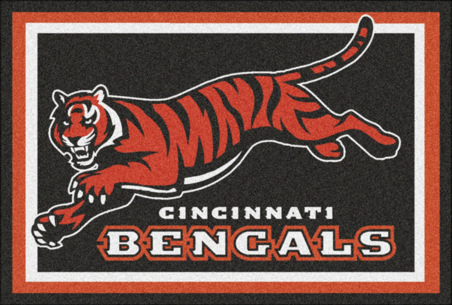 NFL Big Game Cincinnati Bengals 5' x 8' Rug - Thumbnail - Image 1