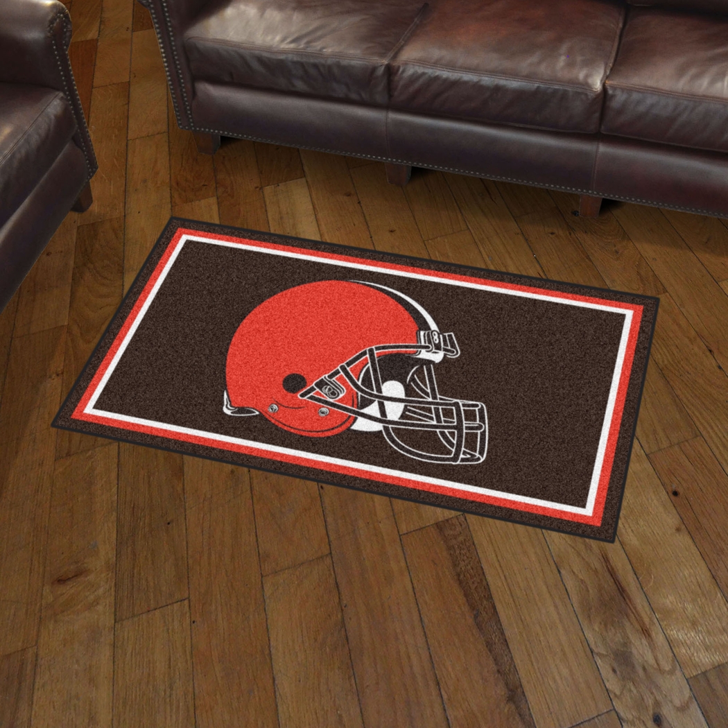 NFL Big Game Cleveland Browns 3' x 5' Rug - Thumbnail - Image 2