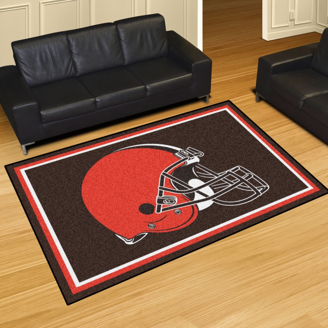 NFL Big Game Cleveland Browns 5' x 8' Rug - Thumbnail - Image 2