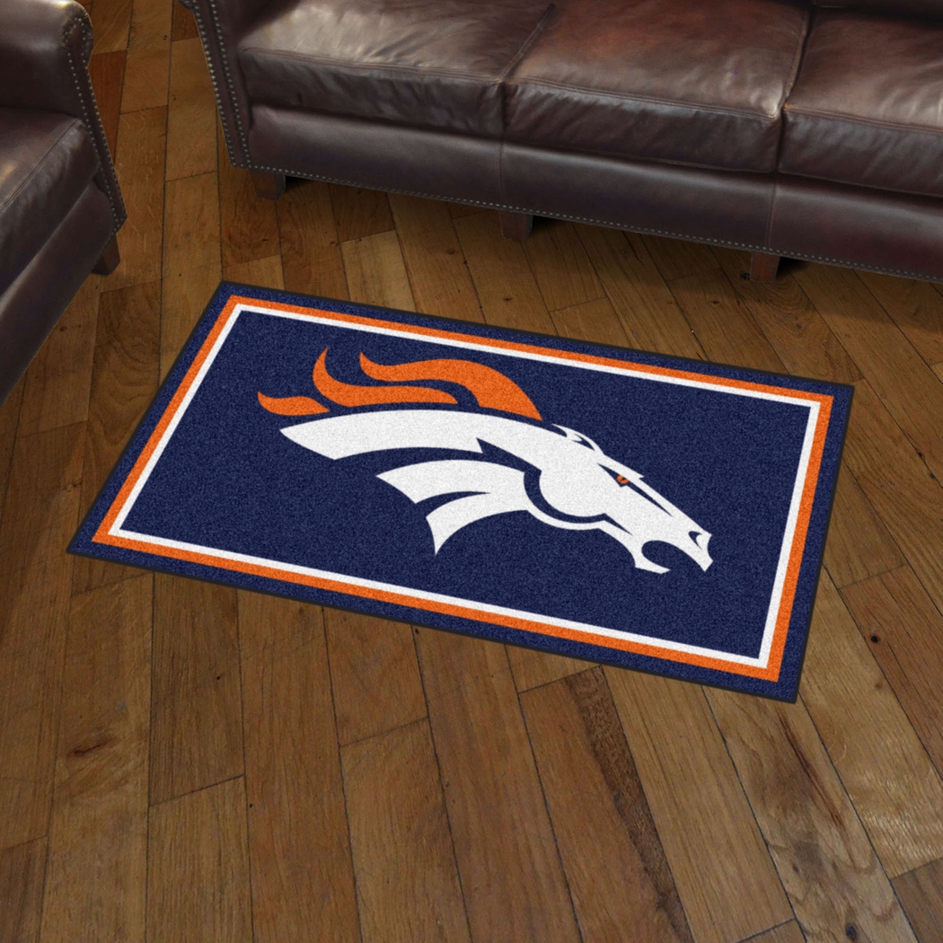 NFL Big Game Denver Broncos 3' x 5' Rug - Thumbnail - Image 2