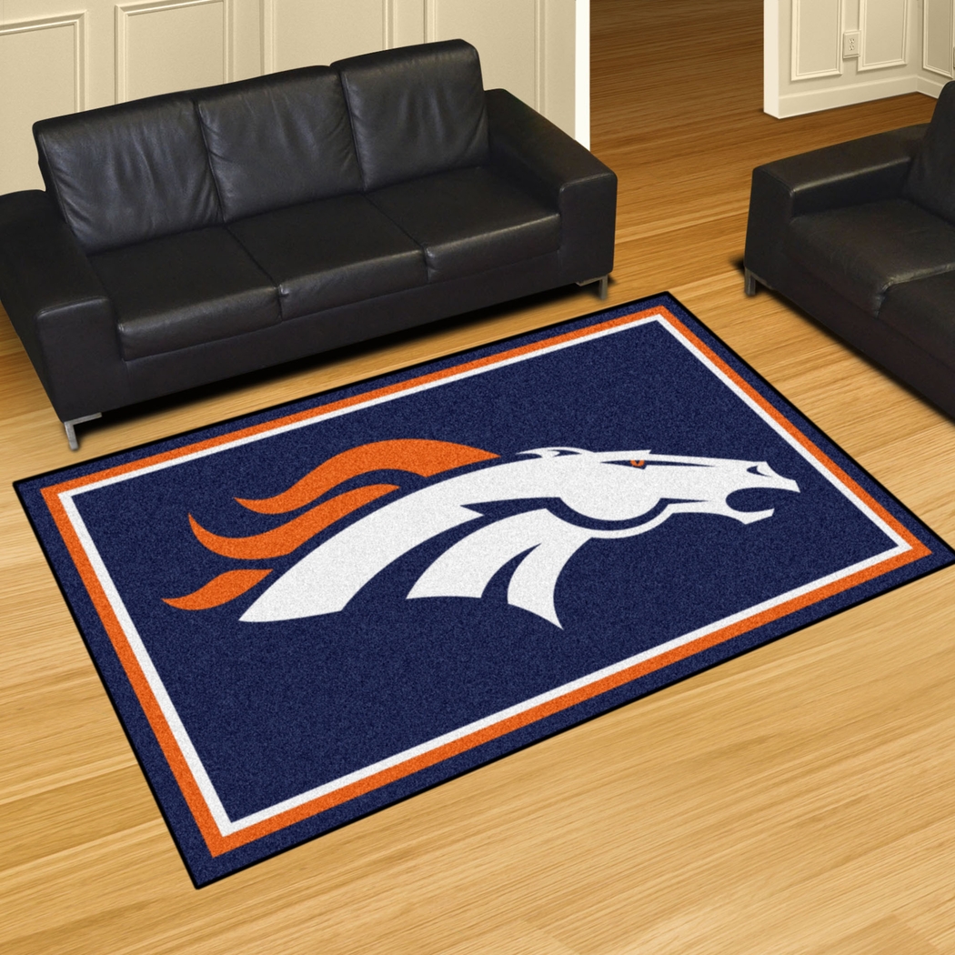 NFL Big Game Denver Broncos 5' x 8' Rug - Thumbnail - Image 2