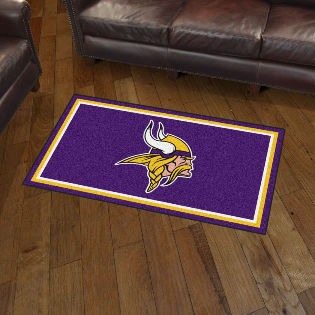 NFL Big Game Minnesota Vikings 3' x 5' Rug - Thumbnail - Image 2