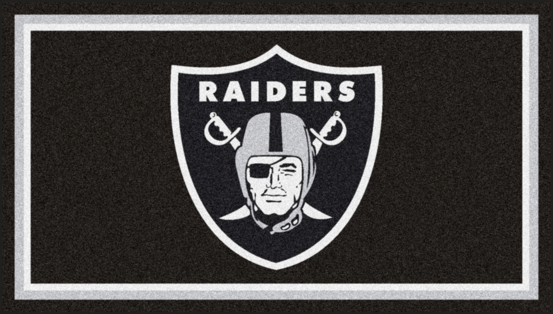 NFL Big Game Oakland Raiders 3' x 5' Rug - Thumbnail - Image 1