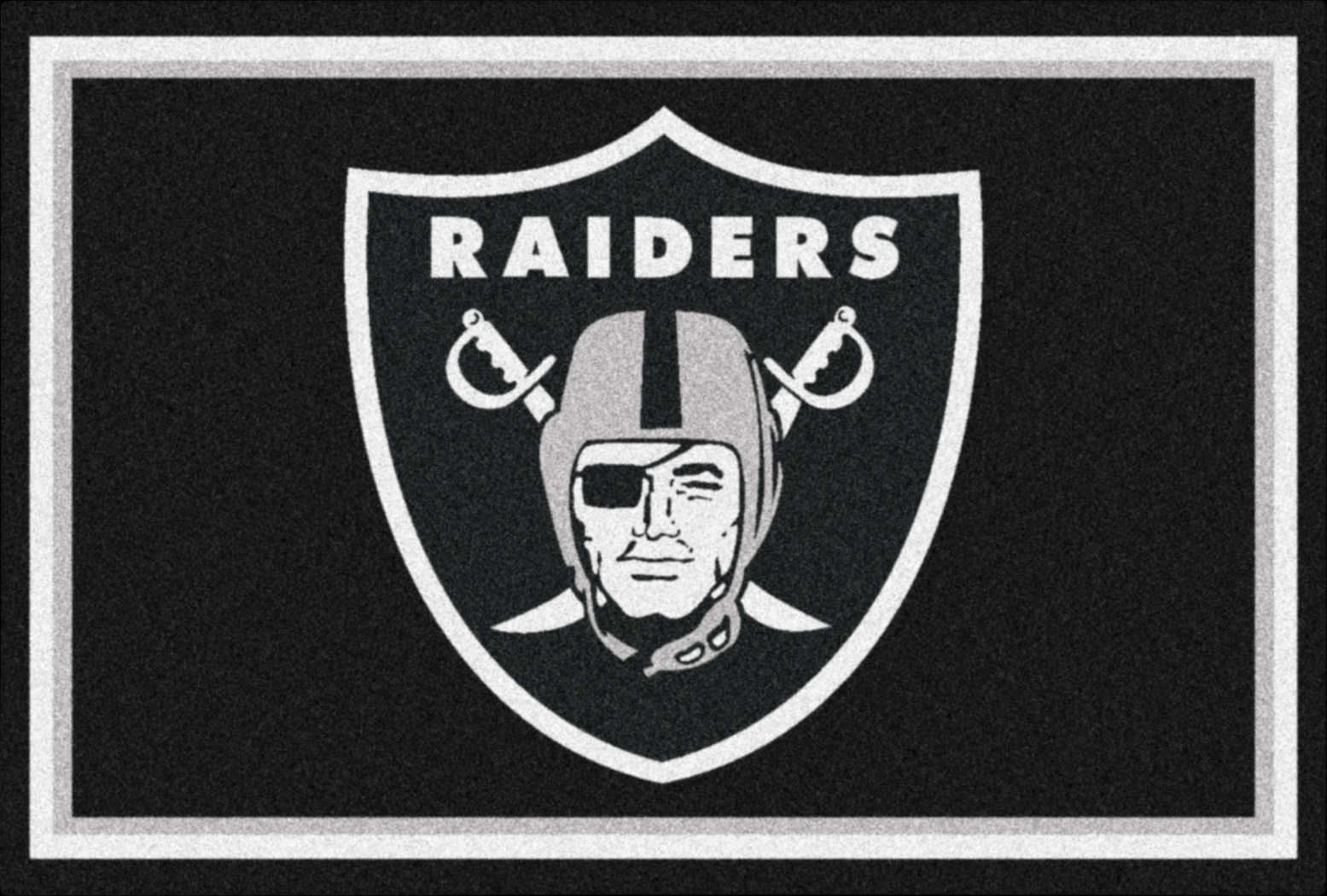 NFL Big Game Oakland Raiders 5' x 8' Rug - Thumbnail - Image 1