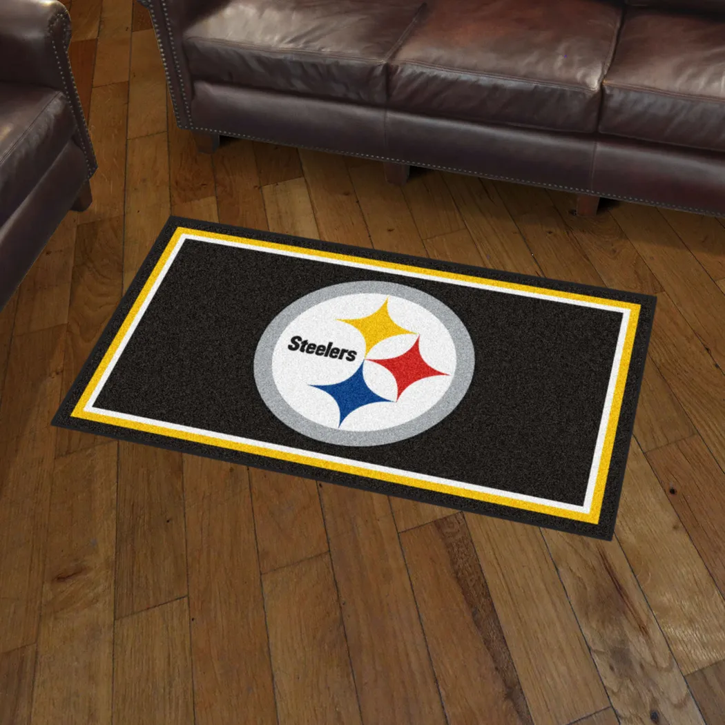 NFL Big Game Pittsburgh Steelers 3' x 5' Rug - Thumbnail - Image 2