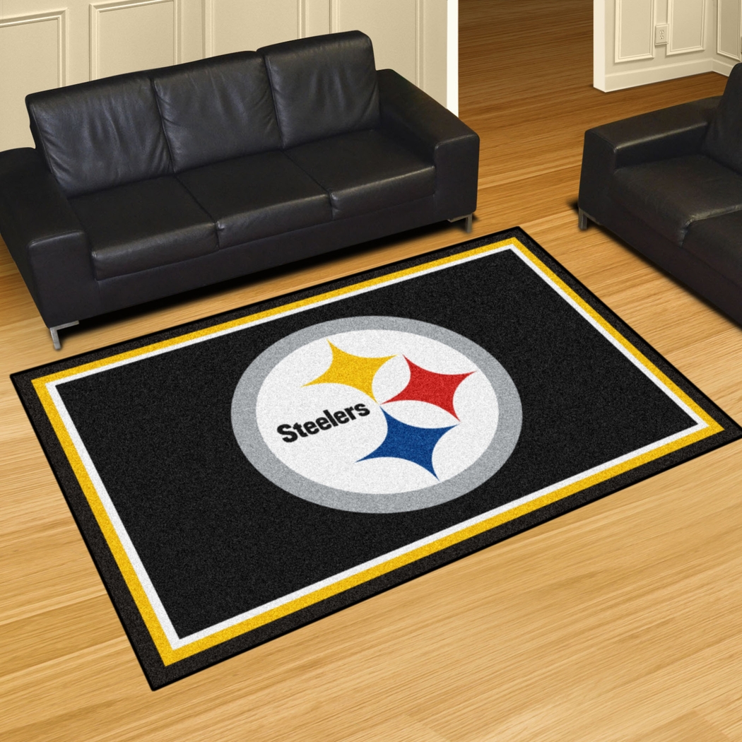 NFL Big Game Pittsburgh Steelers 5' x 8' Rug - Thumbnail - Image 2