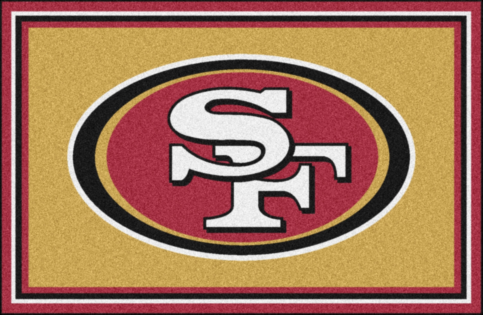 NFL Big Game San Francisco 49ers 5' x 8' Rug - Thumbnail - Image 1