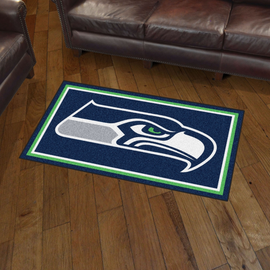 NFL Big Game Seattle Seahawks 3' x 5' Rug - Thumbnail - Image 2