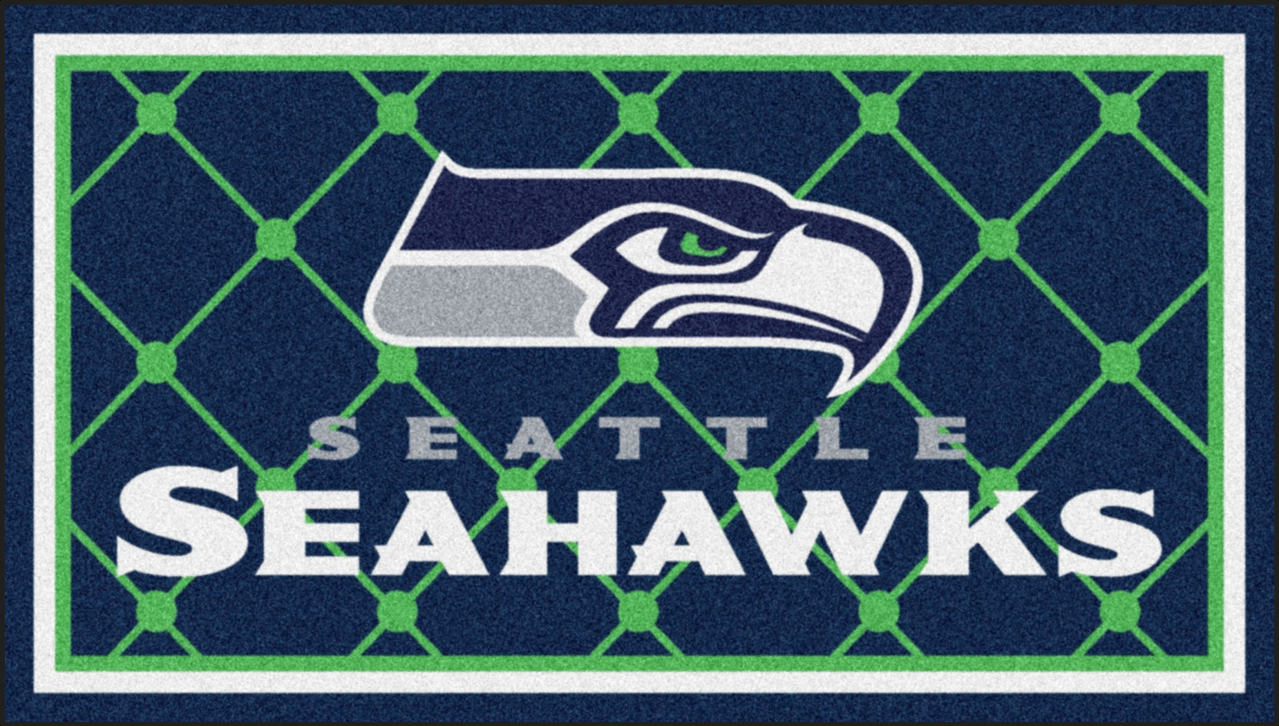 NFL Big Game Seattle Seahawks 3' x 5' Rug - Thumbnail - Image 1