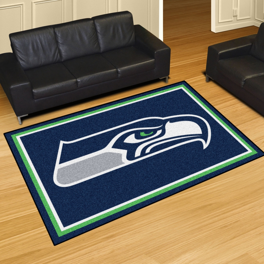 NFL Big Game Seattle Seahawks 5' x 8' Rug - Thumbnail - Image 2