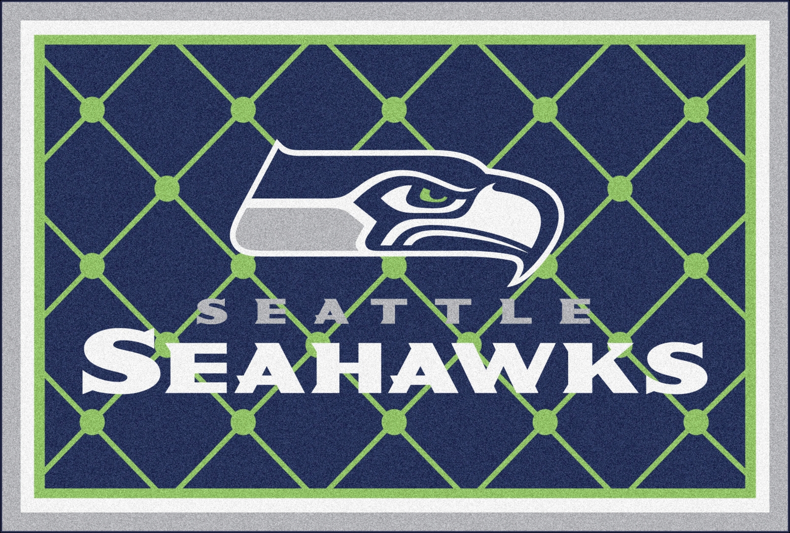 NFL Big Game Seattle Seahawks 5' x 8' Rug - Thumbnail - Image 1