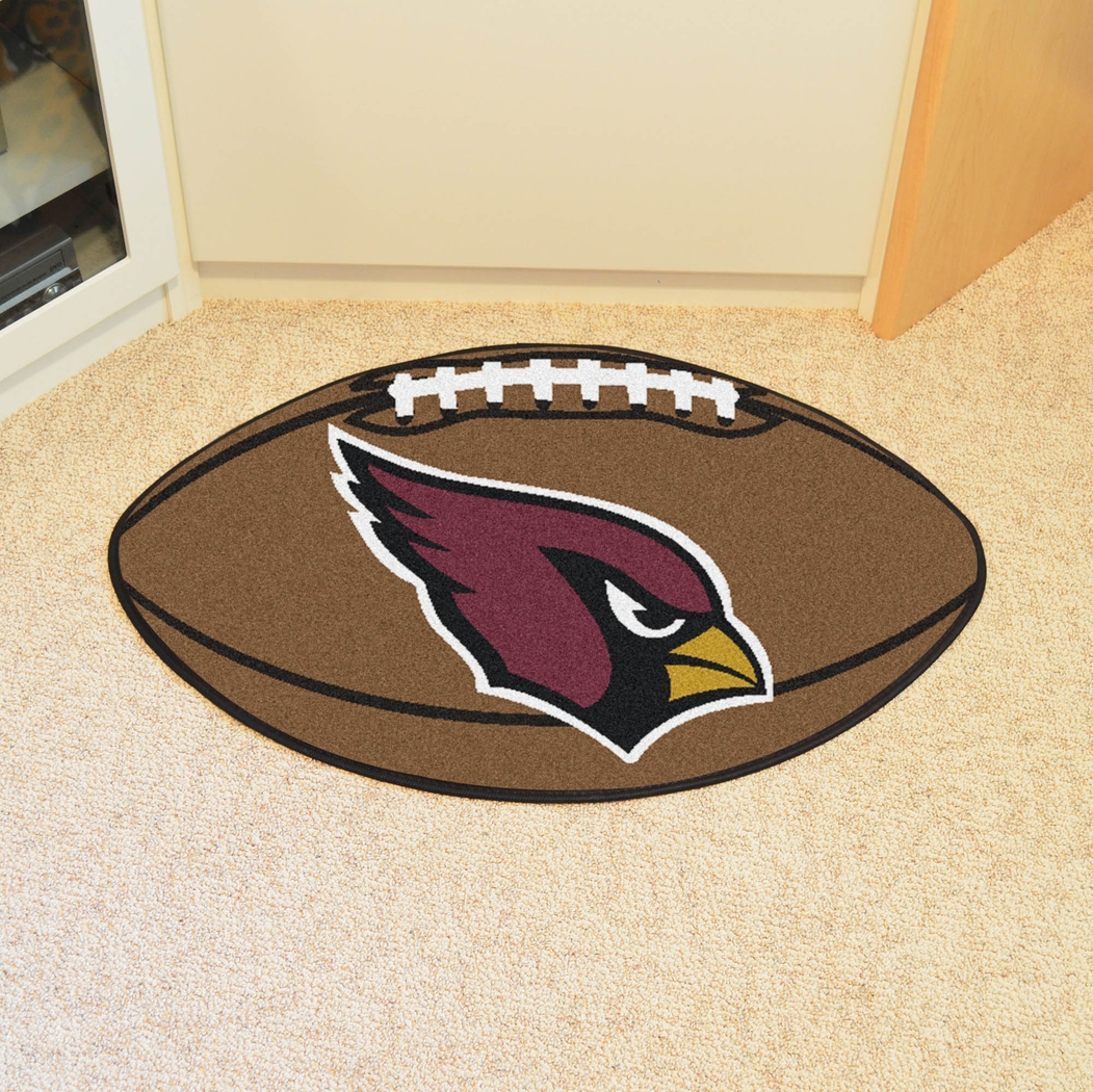 NFL Football Mascot Arizona Cardinals 1'6" x 1'10" Rug - Thumbnail - Image 2