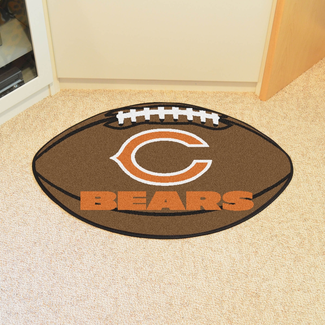 NFL Football Mascot Chicago Bears 1'6"x 1'10" Rug - Thumbnail - Image 2