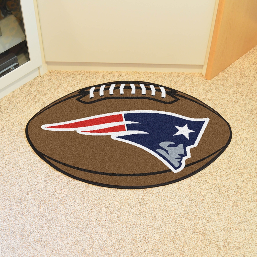 NFL Football Mascot New England Patriots 1'6" x 1'10" Rug - Thumbnail - Image 2