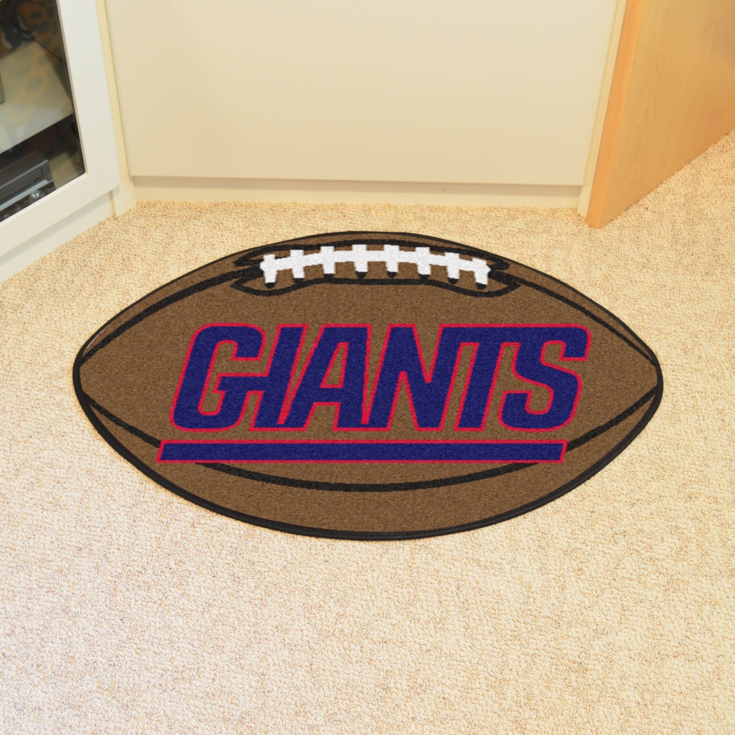 NFL Football Mascot New York Giants 1'6" x 1'10" Rug - Thumbnail - Image 2