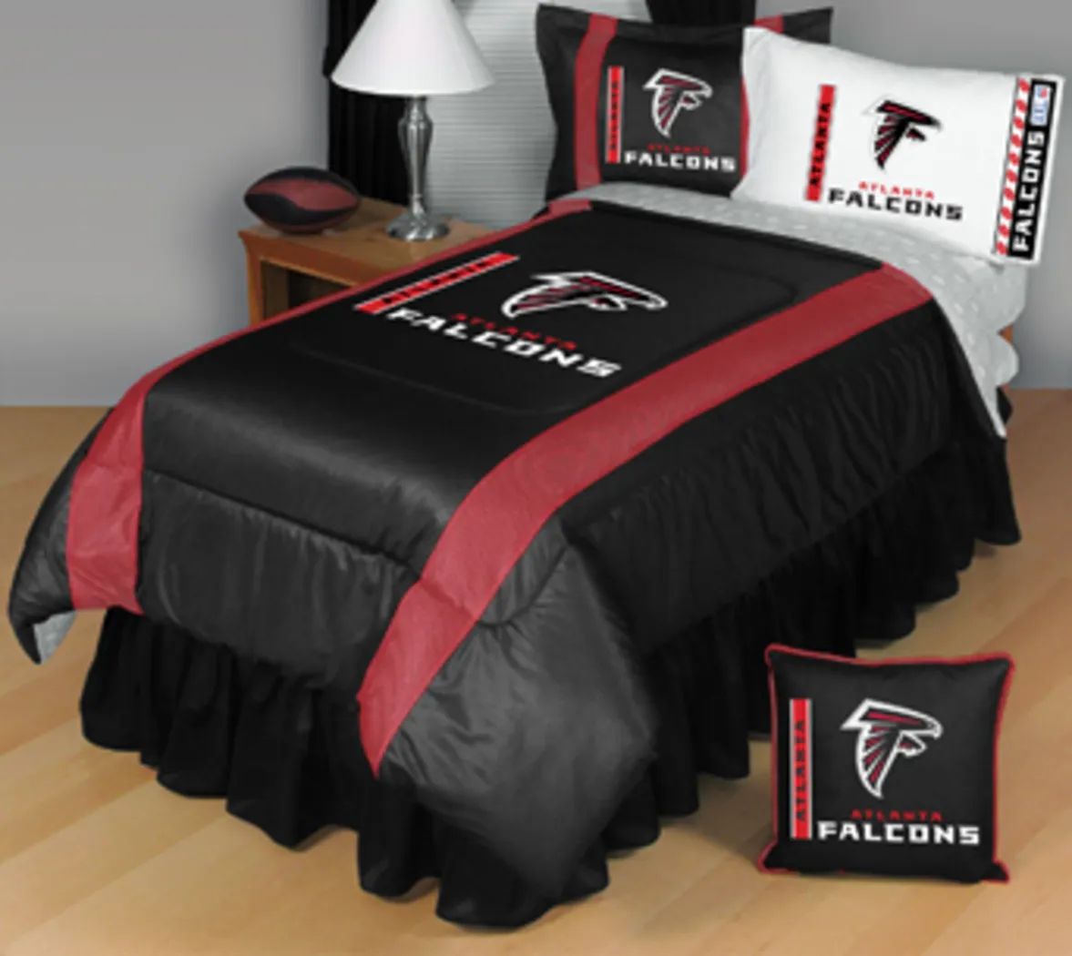 NFL Sidelines Atlanta Falcons Full Bed Set - Thumbnail - Image 1