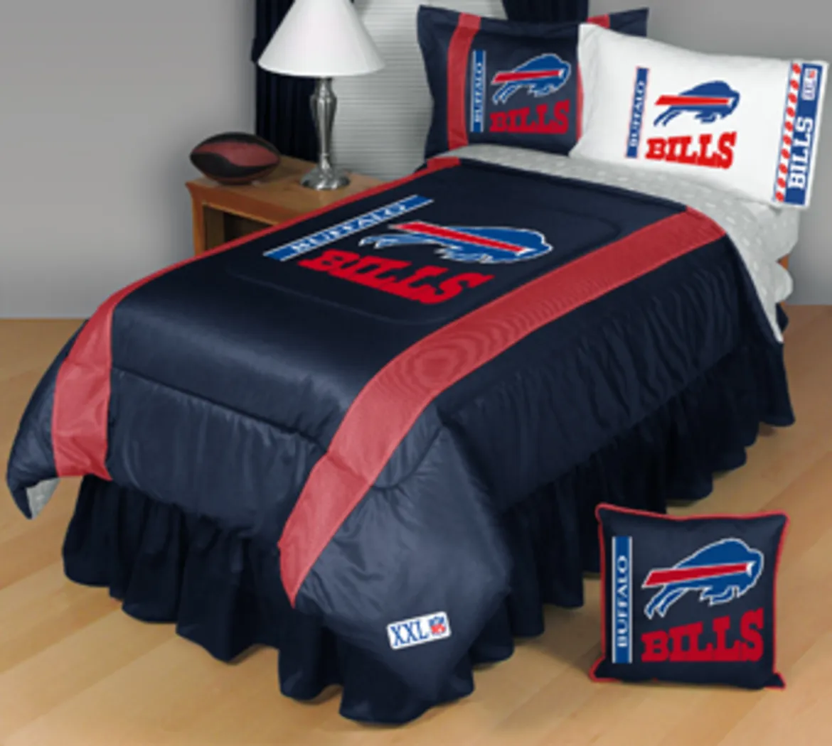 NFL Sidelines Buffalo Bills Twin Bed Set - Thumbnail - Image 1